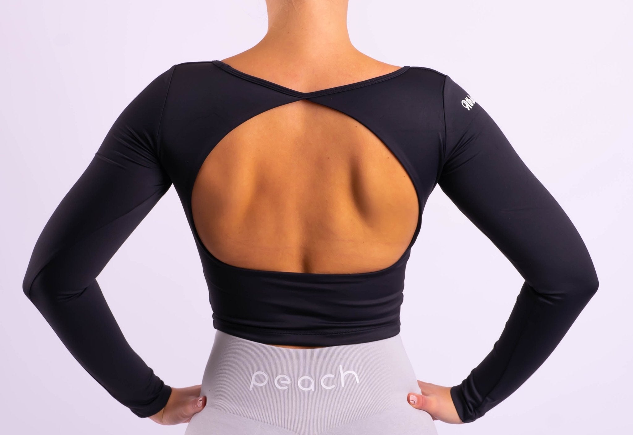 Black Halo Long Sleeve - Peach Tights -