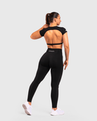 Black Zenith T-shirt - Peach Tights - T-shirt