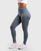 Blue High Waist - Peach Tights -