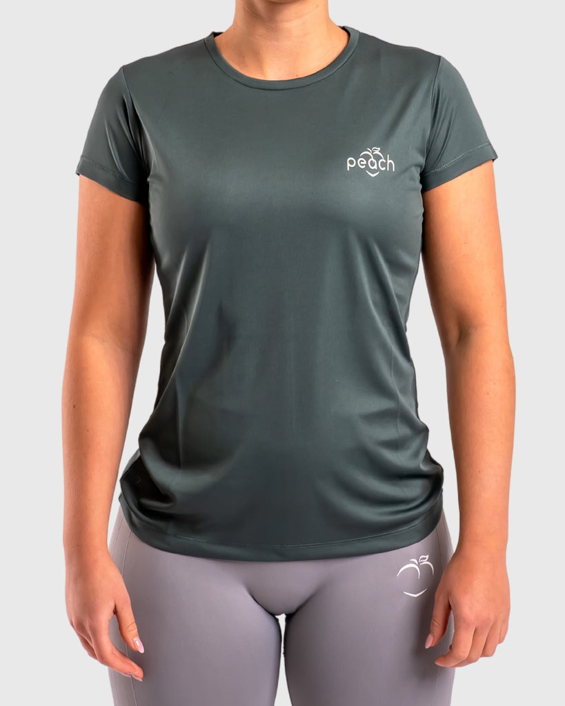 Green Basic Training T-Shirt - Peach Tights -