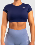 Navy Blue Zenith T-shirt - Peach Tights - T-shirt