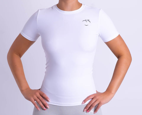 White Dry-fit Regular T-Shirt