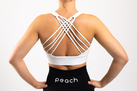 White Matrix Sports-Bra